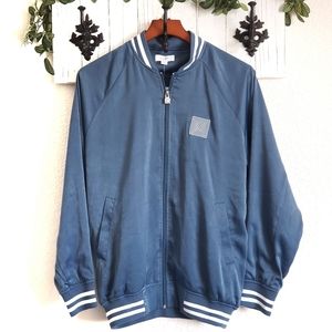 Lularoe Supply Bomber Jacket Medium Teal